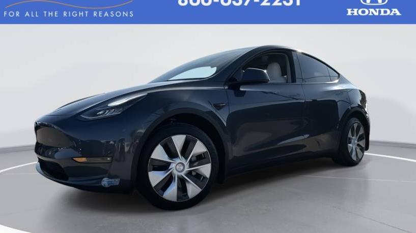 TESLA MODEL Y 2021 5YJYGDEE9MF230766 image